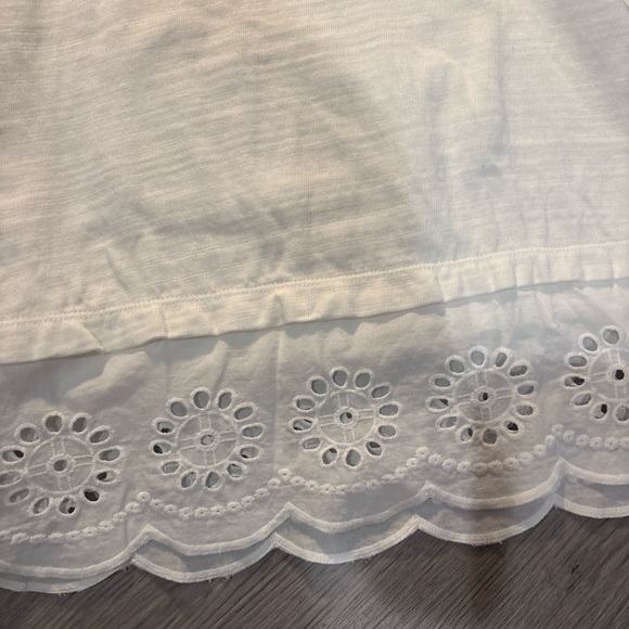 LOFT White Knit Top - Picture 2 of 3